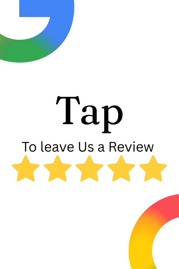 Google reviews tapcard example