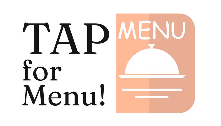Menu tapcard example