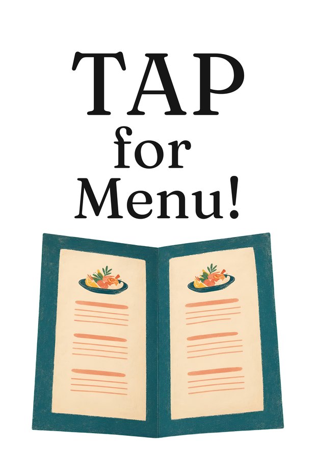 Menu tapcard example