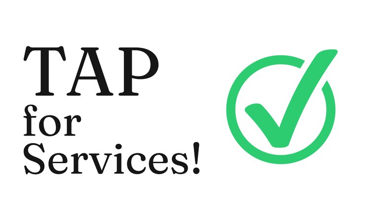 Services tapcard example